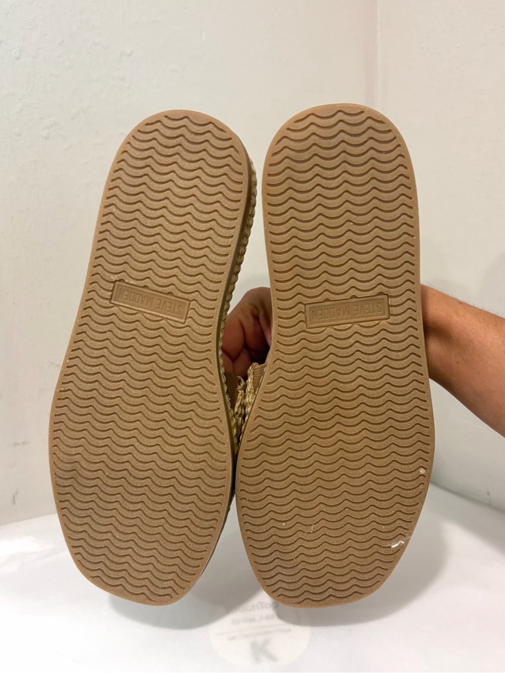 Steve Madden Boardwalk Raffia Platform Sandal - Picture 6 of 9